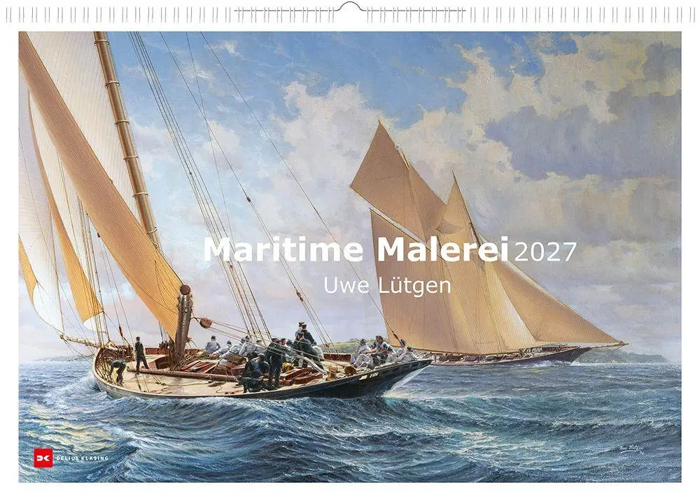 Cover: 9783667132383 | Maritime Malerei - Uwe Lütgen 2027 | Kalender | 14 S. | Deutsch | 2027
