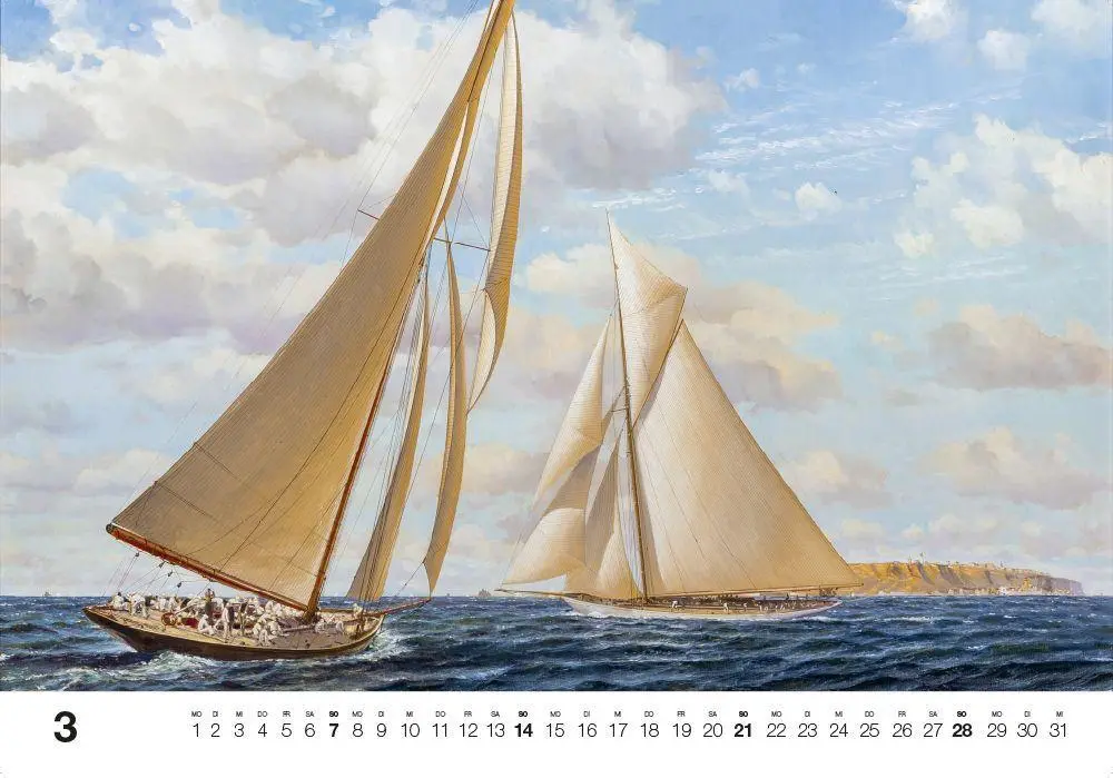 Bild: 9783667132383 | Maritime Malerei - Uwe Lütgen 2027 | Kalender | 14 S. | Deutsch | 2027