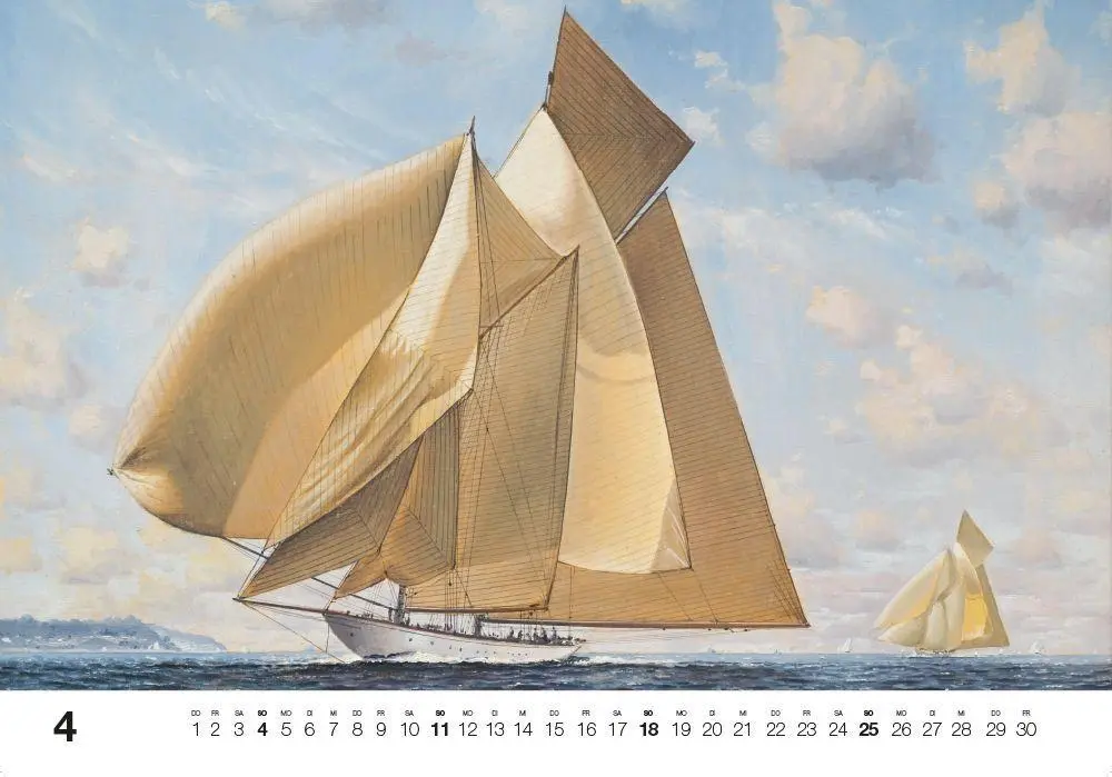 Bild: 9783667132383 | Maritime Malerei - Uwe Lütgen 2027 | Kalender | 14 S. | Deutsch | 2027