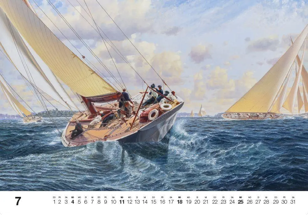 Bild: 9783667132383 | Maritime Malerei - Uwe Lütgen 2027 | Kalender | 14 S. | Deutsch | 2027