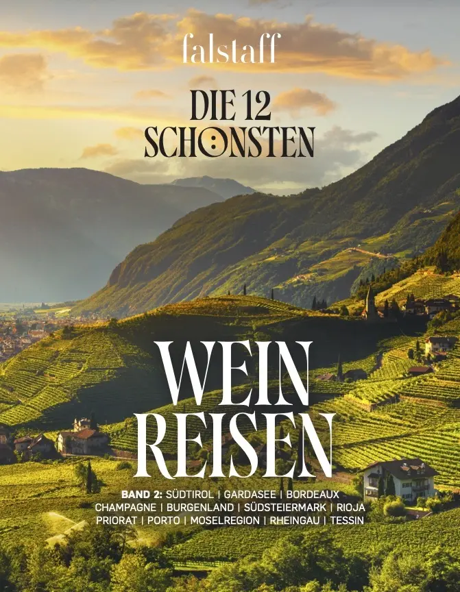 Cover: 9783903432383 | Die 12 schönsten Weinreisen (Band 2) | Falstaff Verlags GmbH | Buch
