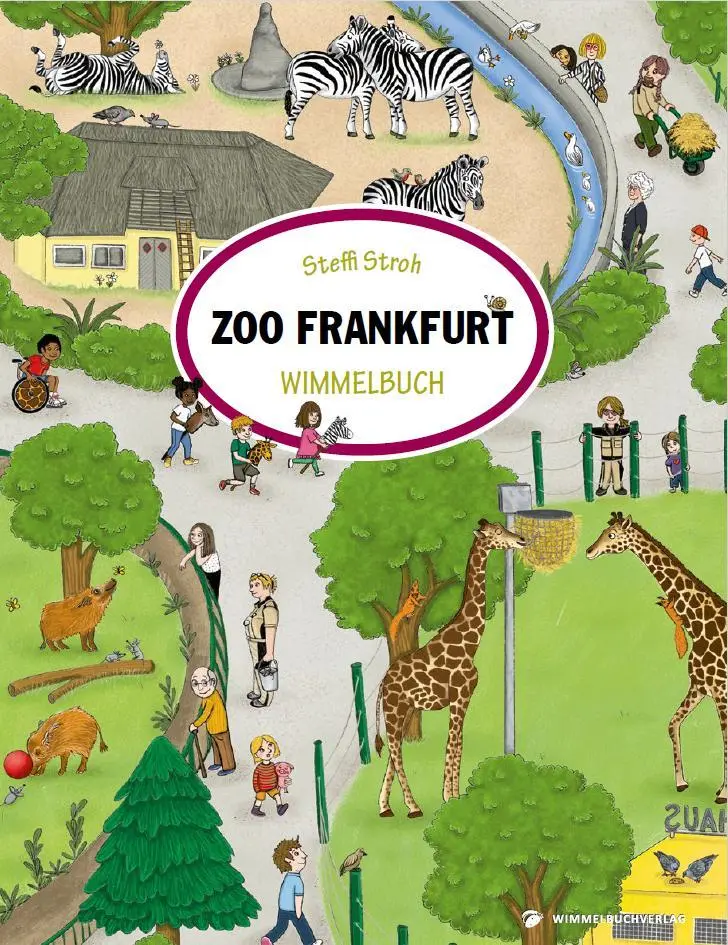 Cover: 9783985852383 | Zoo Frankfurt Wimmelbuch | Steffi Stroh | Buch | 14 S. | Deutsch