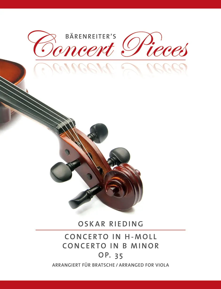 Cover: 9790006542383 | Concert B Opus35 | Bratschenstimme mit beigelegtem Klavierauszug