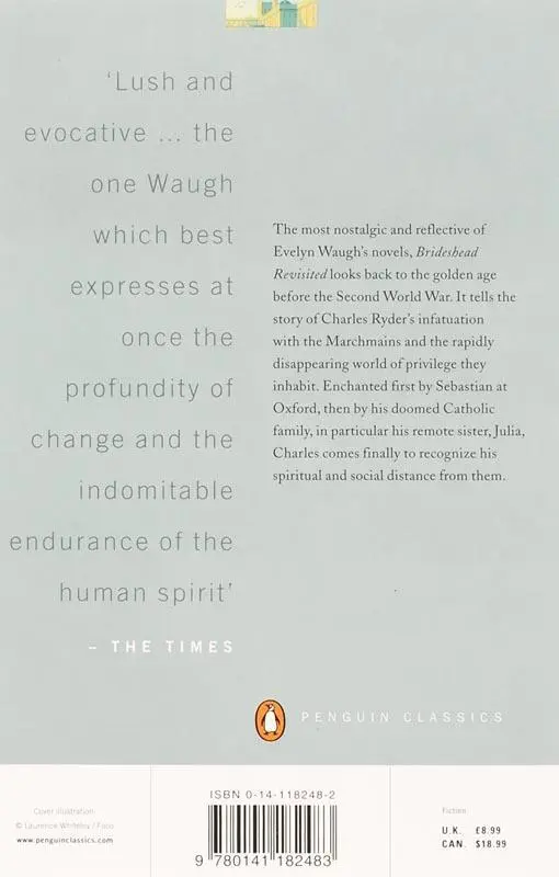 Rückseite: 9780141182483 | Brideshead Revisited | Evelyn Waugh | Taschenbuch | 326 S. | Englisch