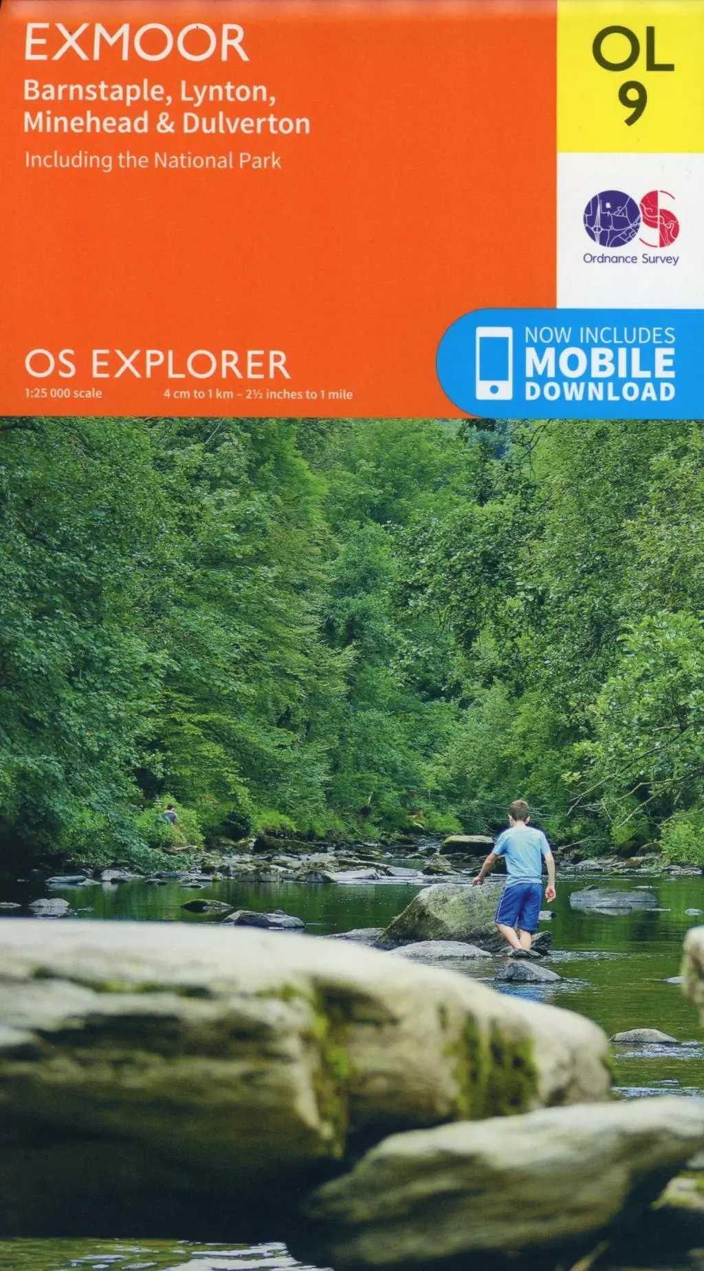 Cover: 9780319242483 | Exmoor, Barnstaple, Lynton, Minehead &amp; Dulverton | Ordnance Survey