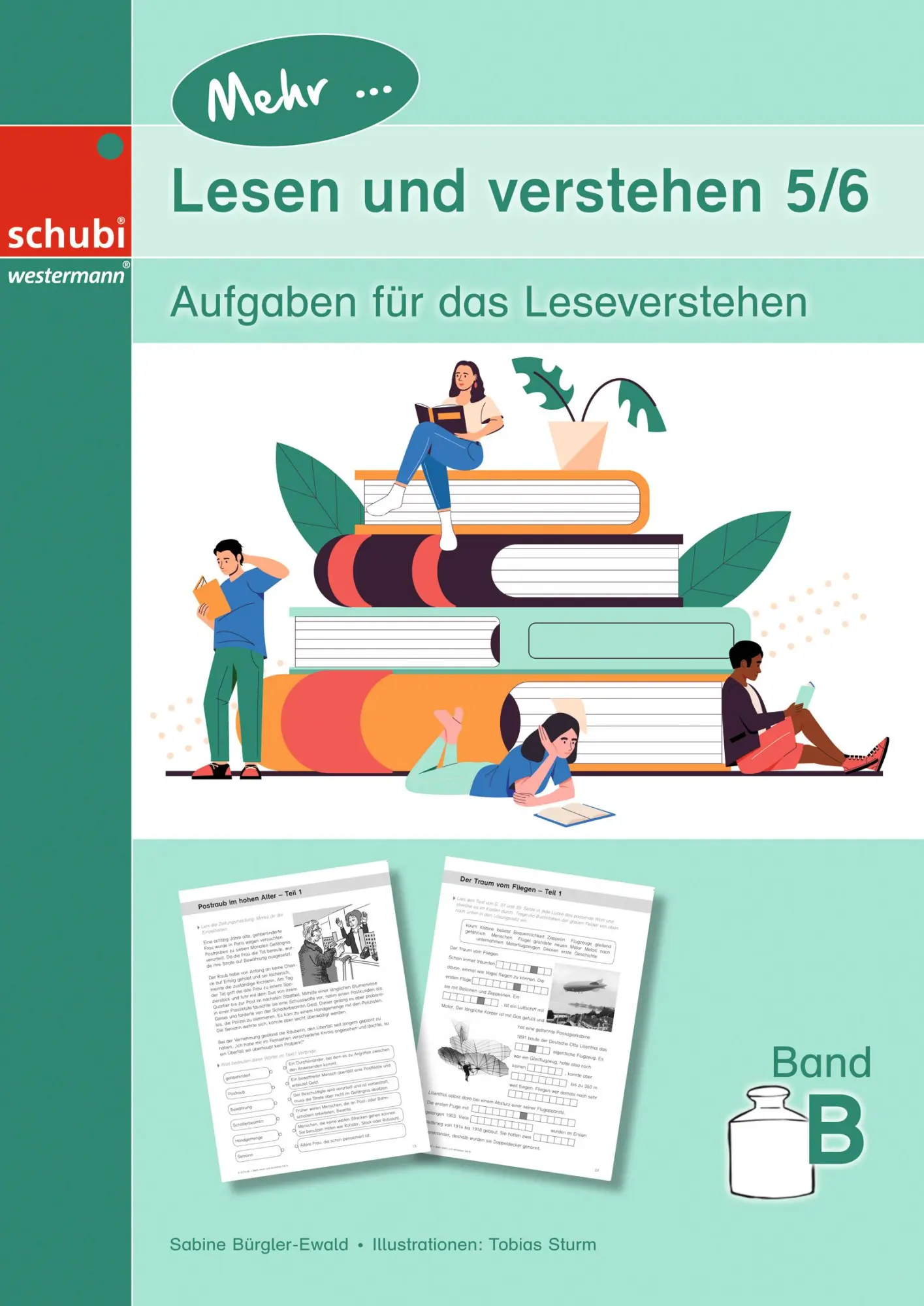 Cover: 9783072102483 | Mehr... Lesen und verstehen 5/6 Band B | Sabine Bürgler-Ewald | Buch