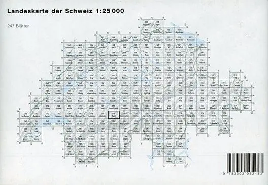 Bild: 9783302012483 | Swisstopo 1 : 25 000 Mürren | Oeschinensee - Sefingafurrga - Breithorn