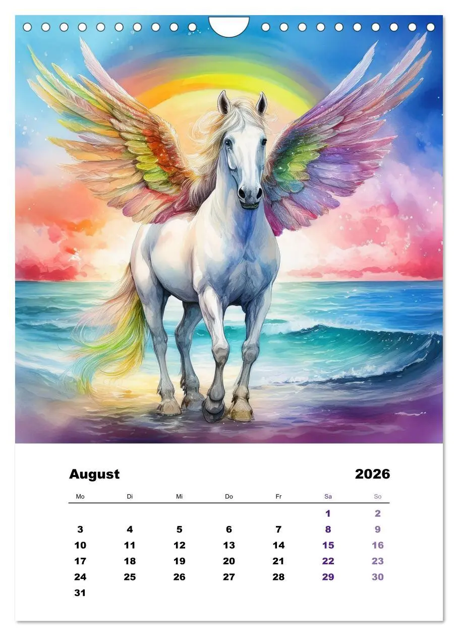 Bild: 9783457482483 | Mystic horses - Pferde aus Fantasie und Sagenwelt (Wandkalender...