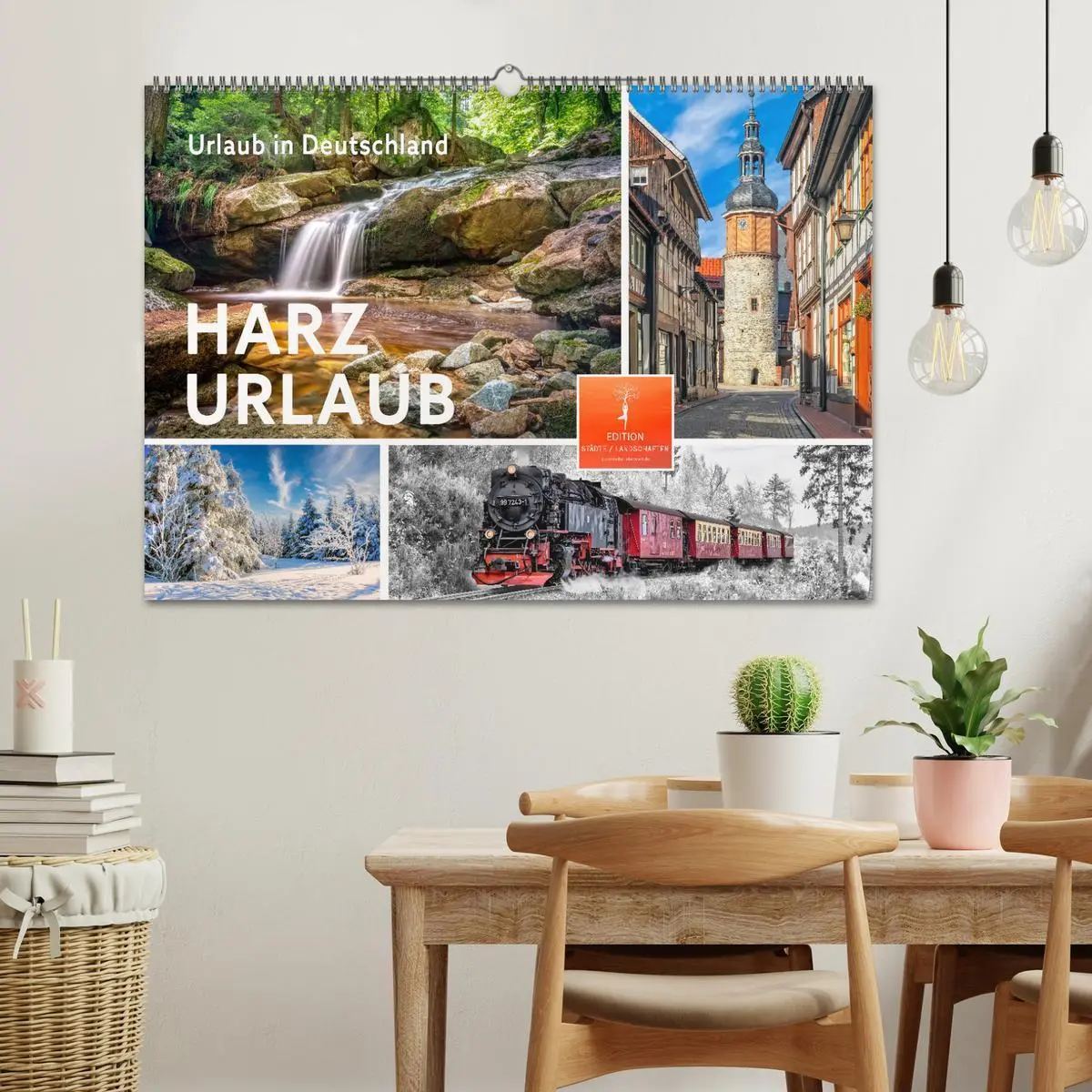 Bild: 9783457622483 | Harz - Urlaub (Wandkalender 2026 DIN A2 quer), CALVENDO Monatskalender