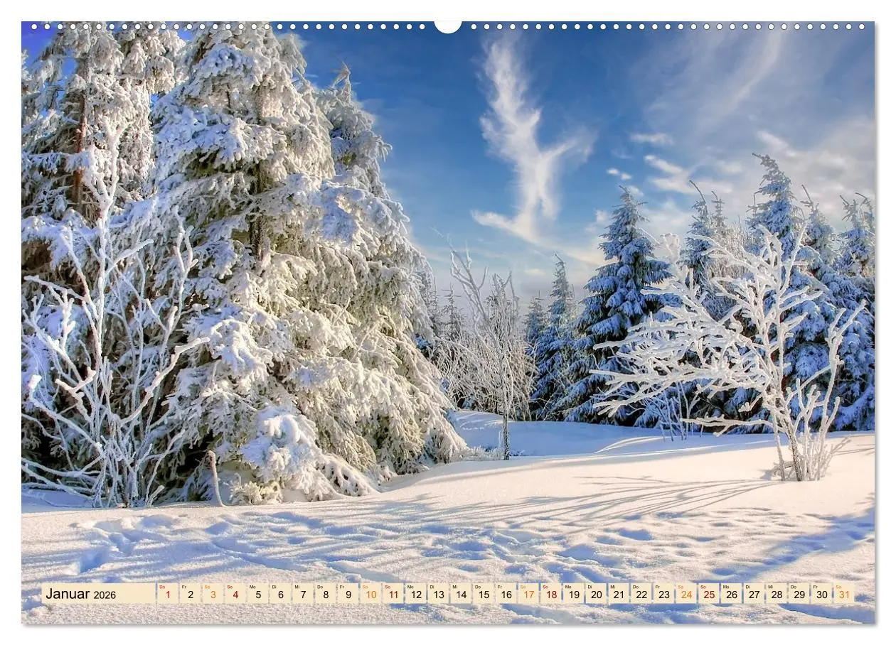 Bild: 9783457622483 | Harz - Urlaub (Wandkalender 2026 DIN A2 quer), CALVENDO Monatskalender