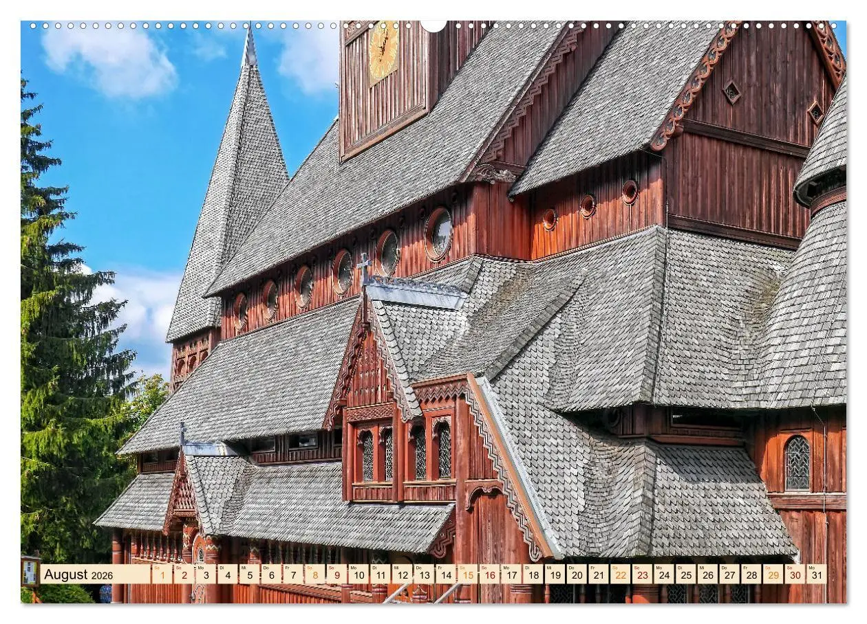 Bild: 9783457622483 | Harz - Urlaub (Wandkalender 2026 DIN A2 quer), CALVENDO Monatskalender