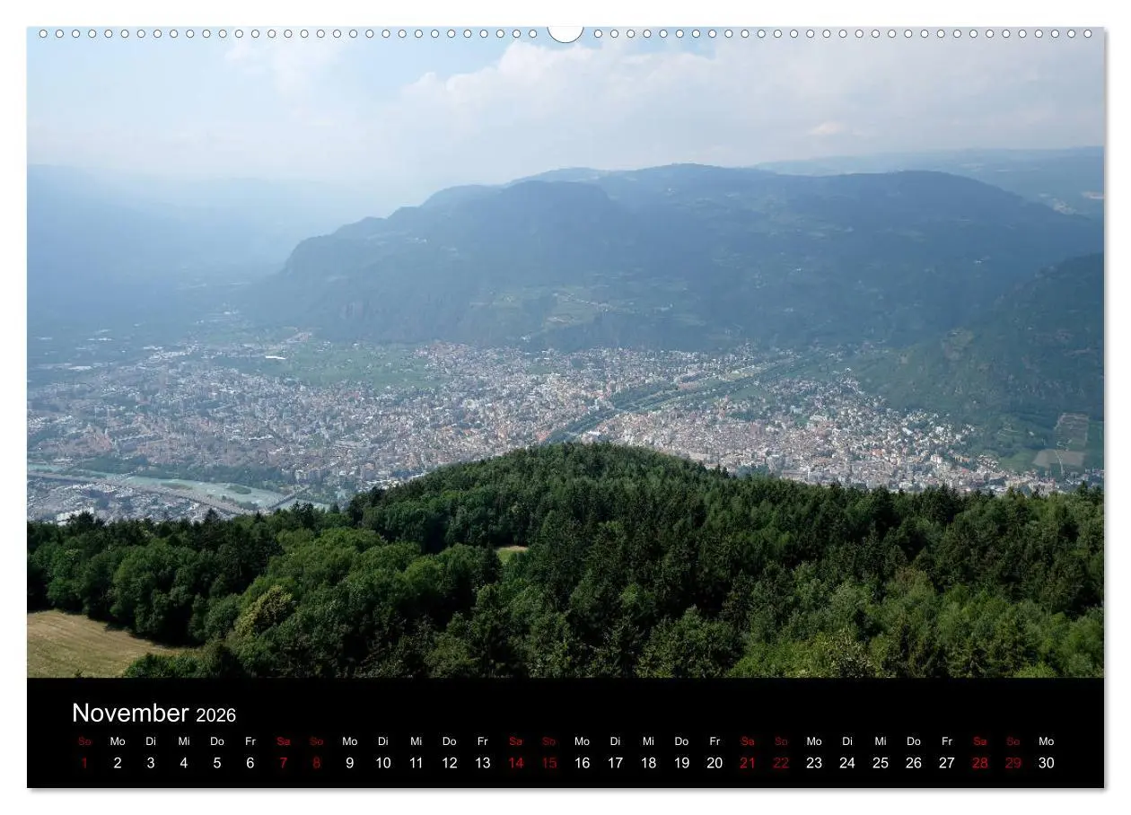 Bild: 9783457862483 | Bozen 2026 (Wandkalender 2026 DIN A2 quer), CALVENDO Monatskalender
