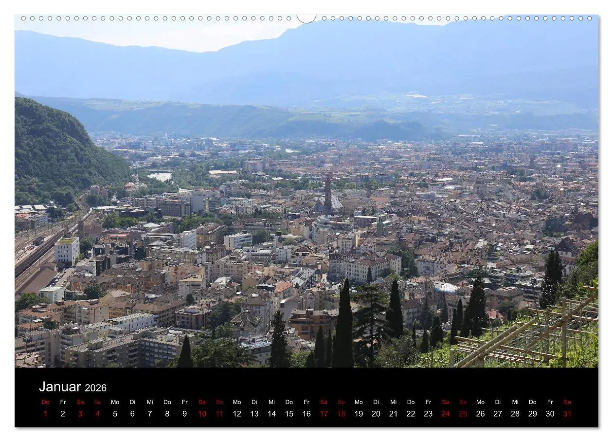 Bild: 9783457862483 | Bozen 2026 (Wandkalender 2026 DIN A2 quer), CALVENDO Monatskalender