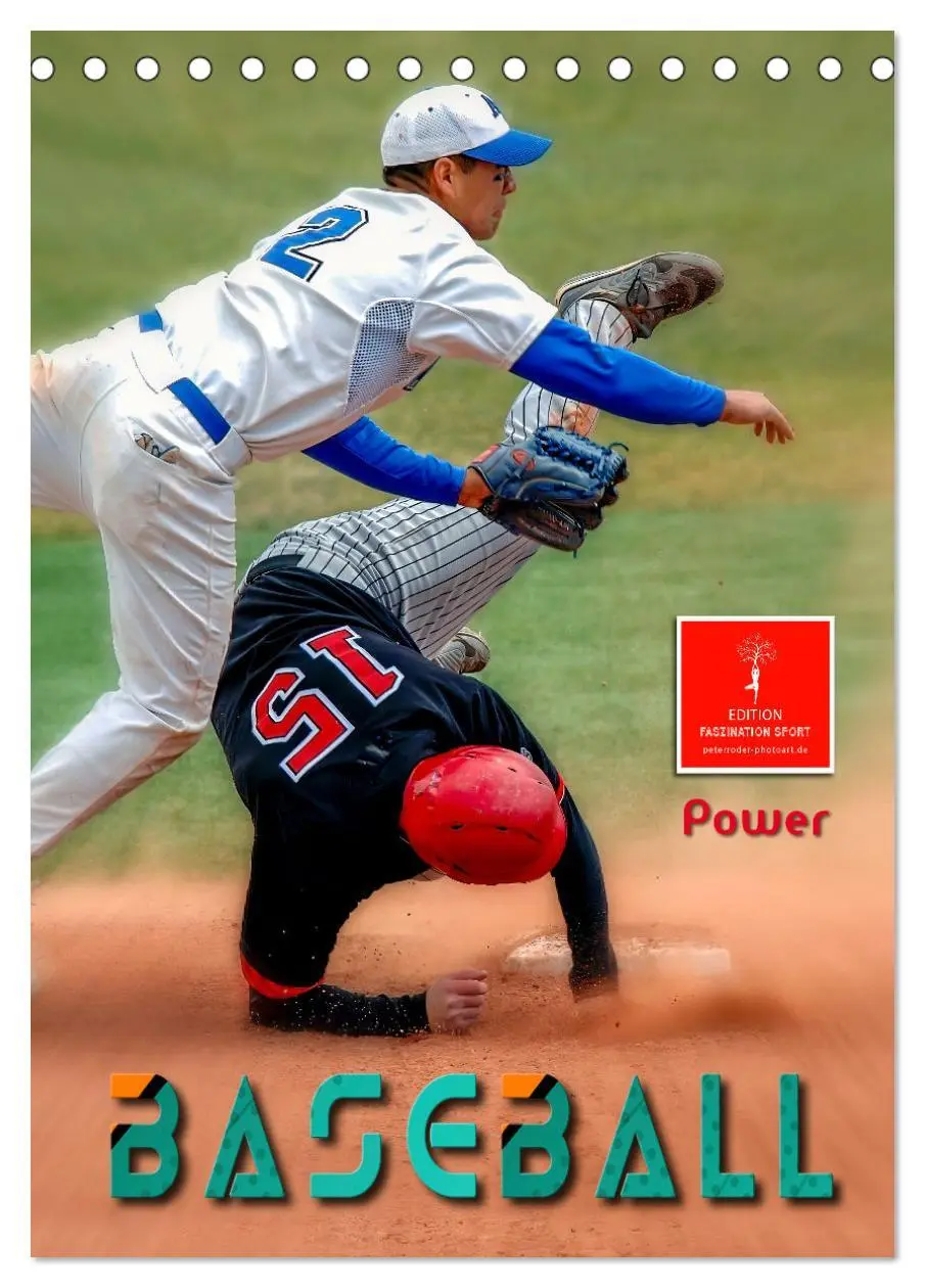 Cover: 9783516332483 | Baseball Power (Tischkalender 2026 DIN A5 hoch), CALVENDO...