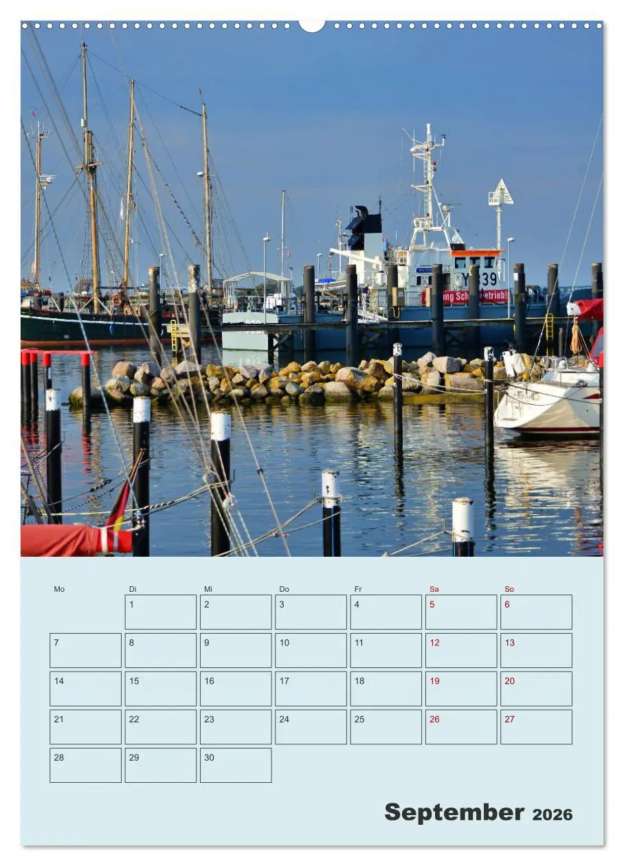 Bild: 9783516402483 | Moin Heiligenhafen (Wandkalender 2026 DIN A2 hoch), CALVENDO...