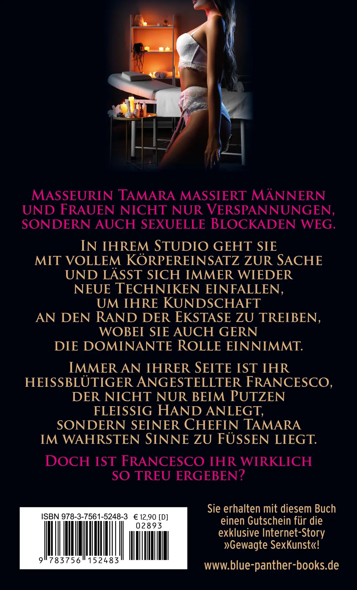 Rückseite: 9783756152483 | Die geile Masseurin Erotischer SM-Roman | Dalia Ashcroft | Taschenbuch