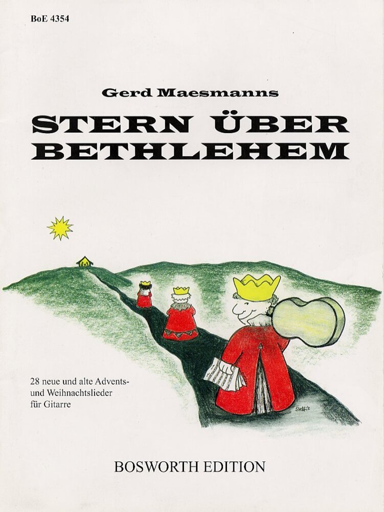 Cover: 9783865432483 | Stern über Bethlehem, für Gitarre | Gerd Maesmanns | Buch | Deutsch