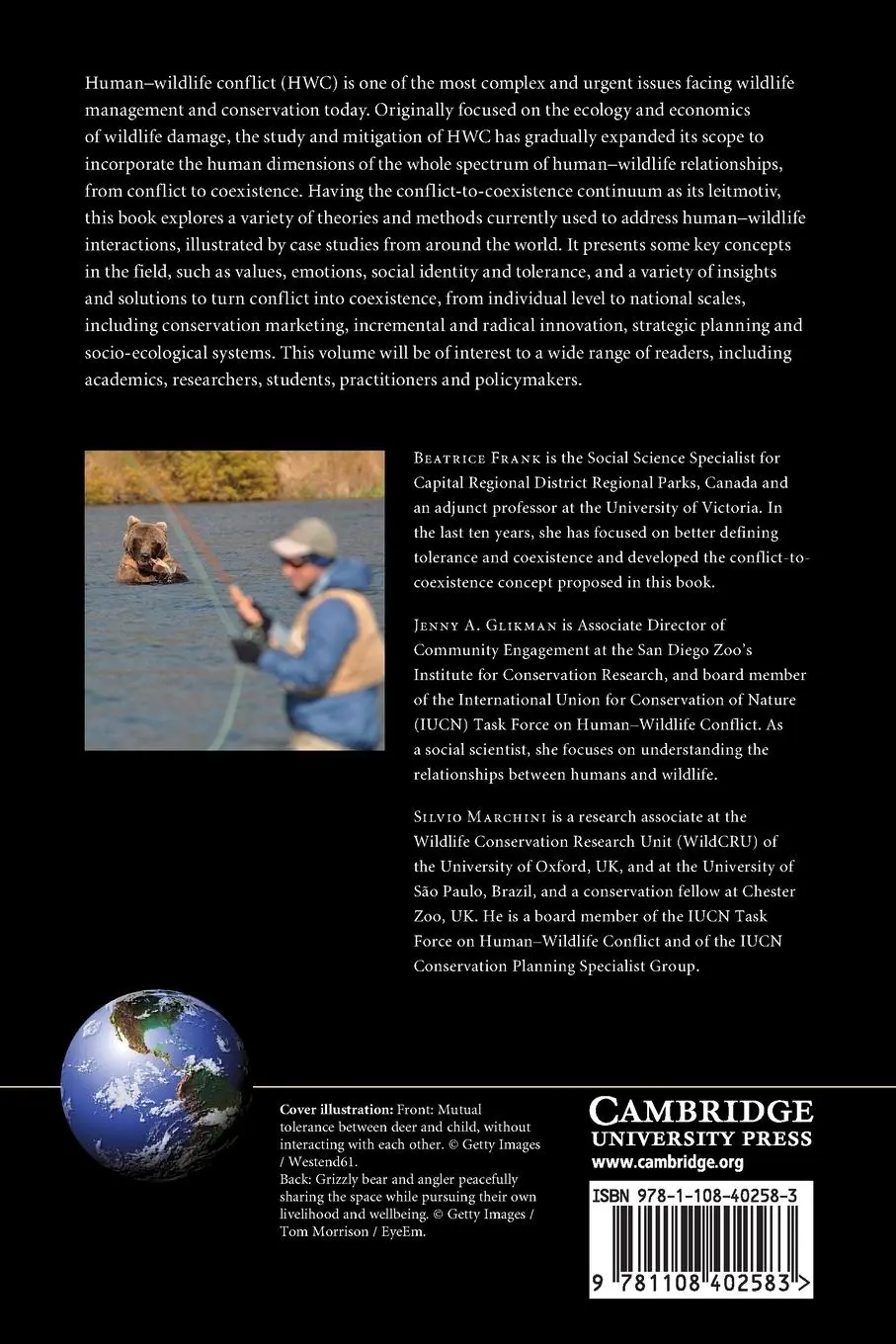 Rückseite: 9781108402583 | Human-Wildlife Interactions | Beatrice Frank (u. a.) | Taschenbuch