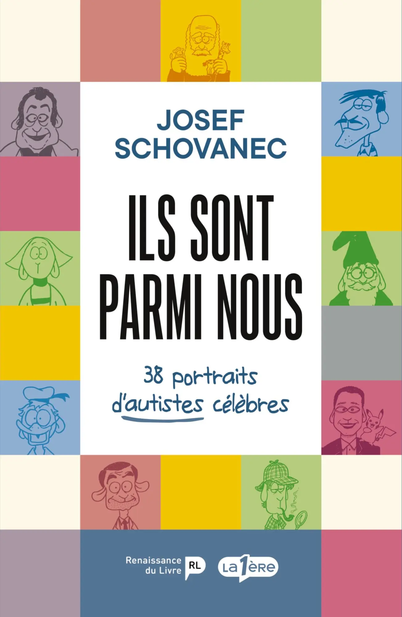Cover: 9782875422583 | Ils sont parmi nous | 38 portraits d'autistes célèbres | Schovanec