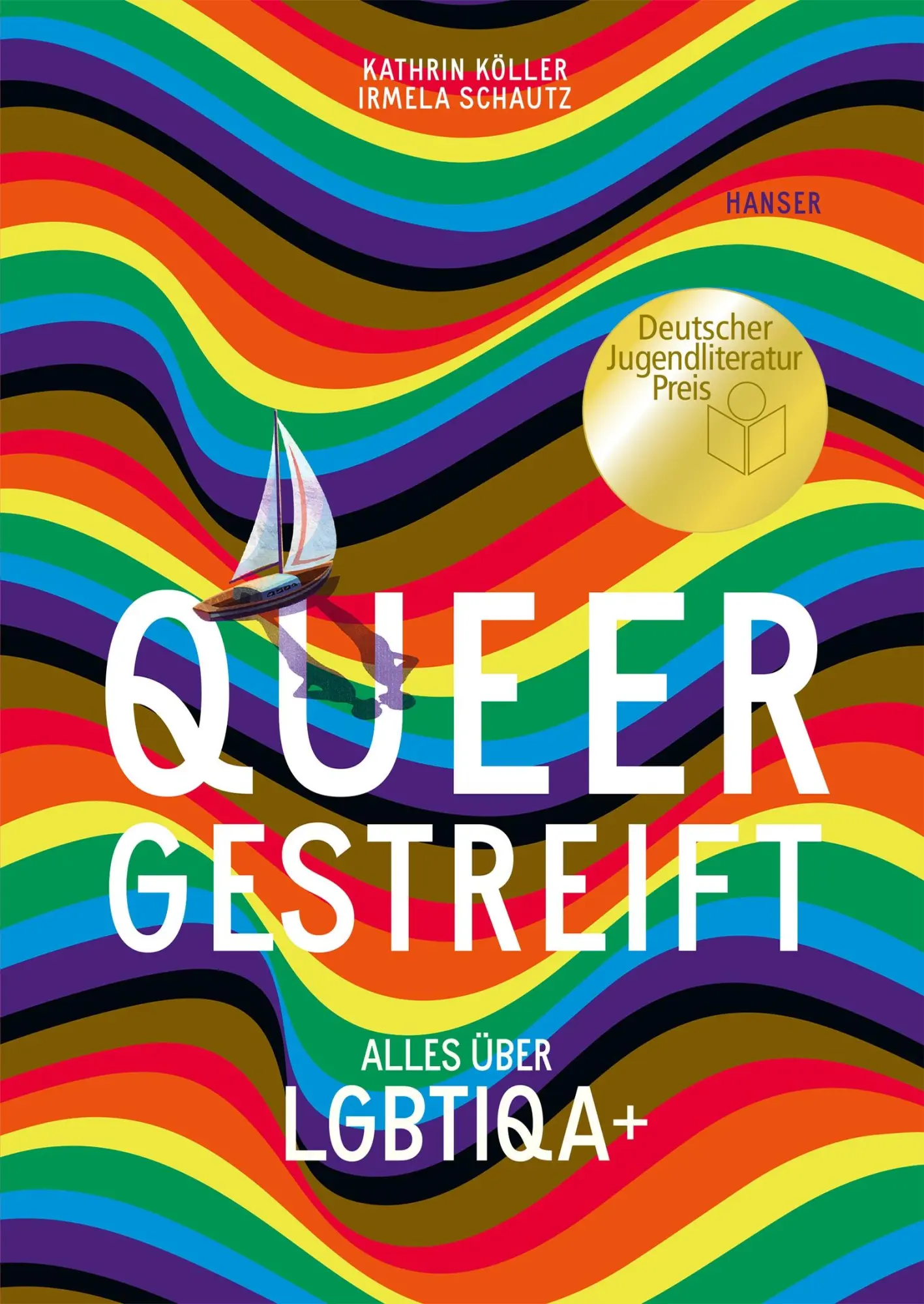 Cover: 9783446272583 | Queergestreift | Alles über LGBTIQA+ | Kathrin Köller (u. a.) | Buch