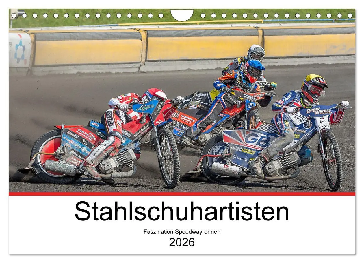 Cover: 9783457612583 | Stahlschuhartisten (Wandkalender 2026 DIN A4 quer), CALVENDO...