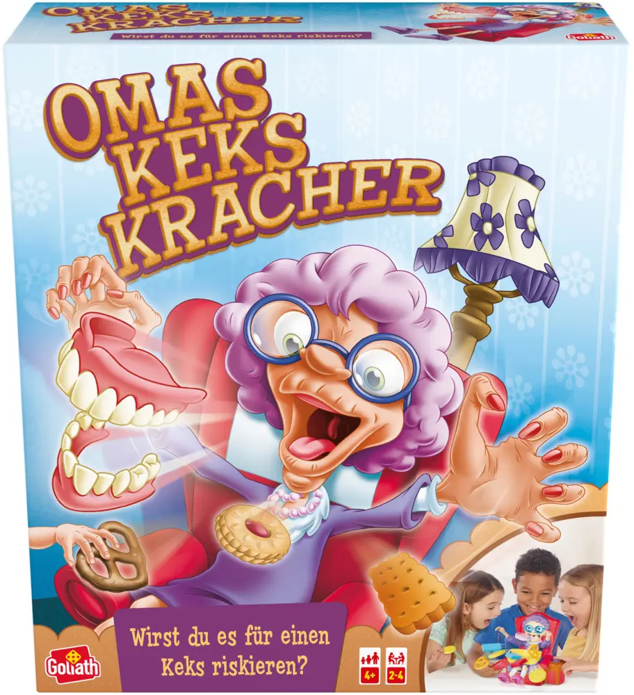 Cover: 8720077332683 | Omas Kekskracher | Spiel | 933268.006 | Deutsch | 2025 | Goliath Toys