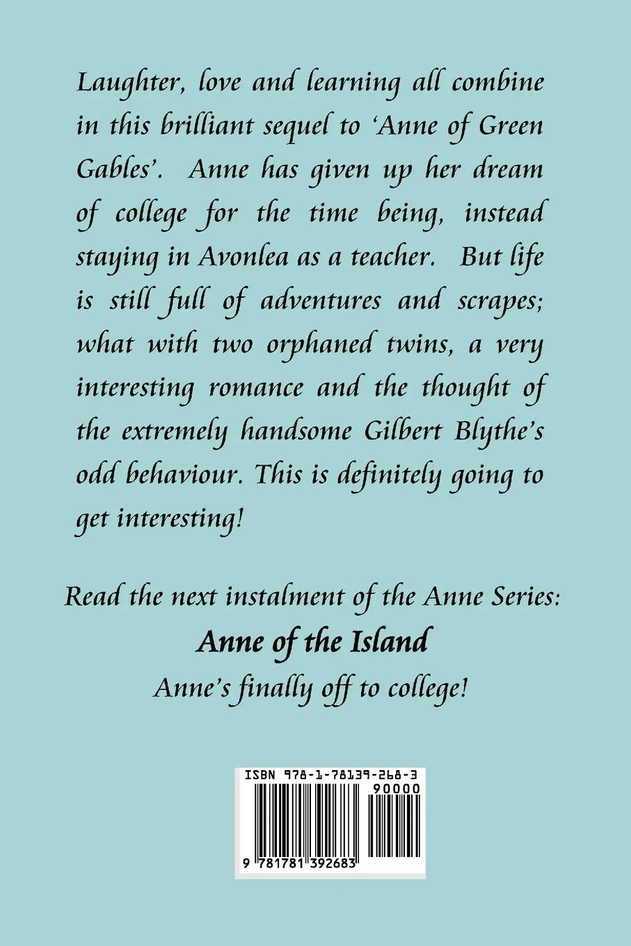 Rückseite: 9781781392683 | Anne of Avonlea | Lucy Maud Montgomery | Taschenbuch | Englisch | 2012