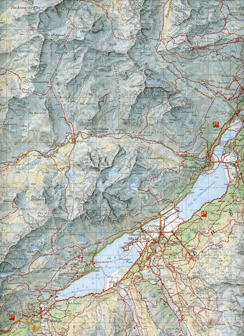 Bild: 9783302302683 | Swisstopo 1 : 50 000 Julierpass | (Land-)Karte | Swisstopo 1 : 50 000