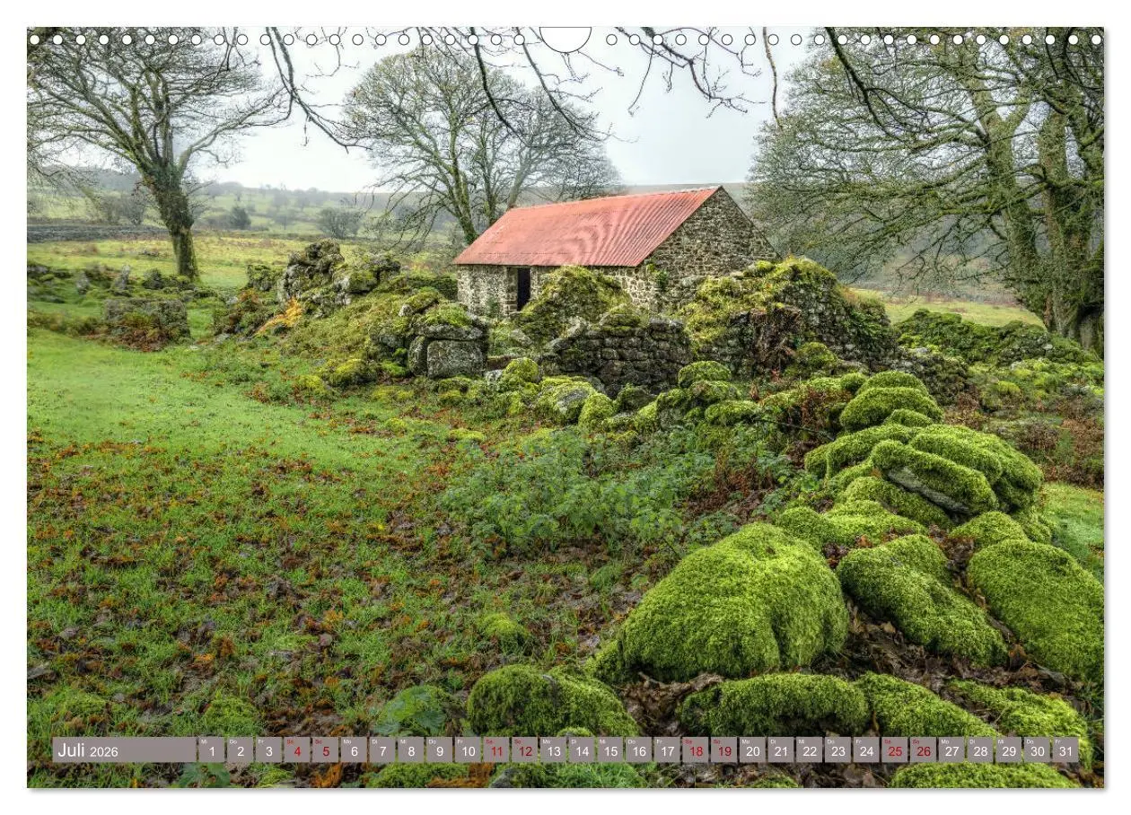 Bild: 9783457842683 | Dartmoor, herbe Schönheit im Süden Englands (Wandkalender 2026 DIN...