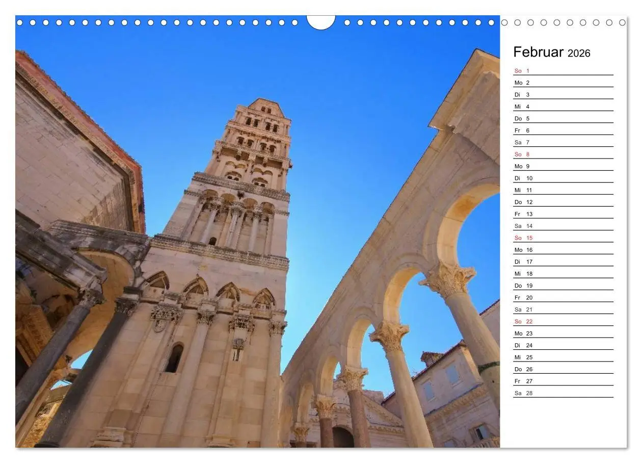 Bild: 9783516002683 | Split - Metropole Dalmatiens (Wandkalender 2026 DIN A3 quer),...