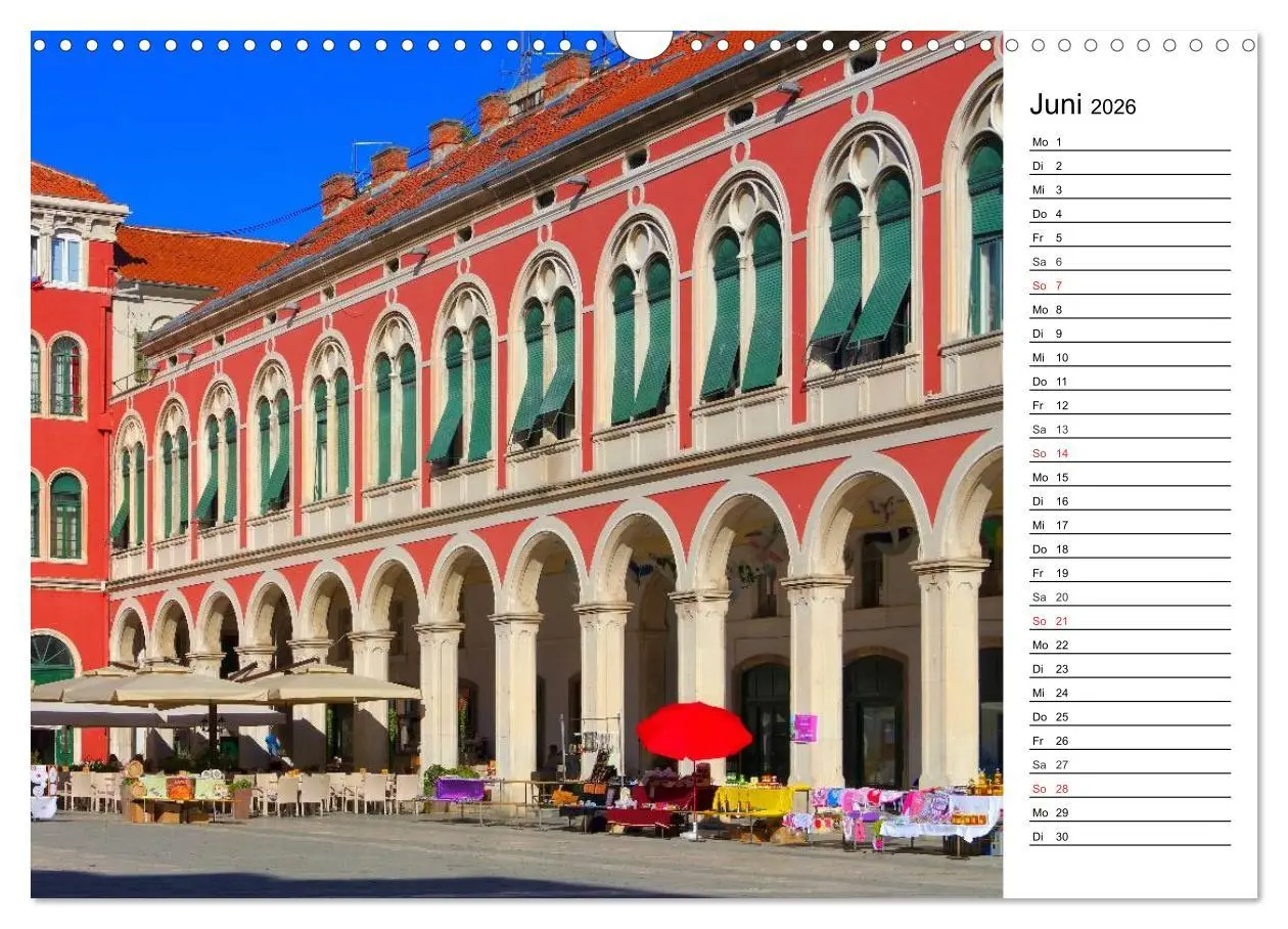 Bild: 9783516002683 | Split - Metropole Dalmatiens (Wandkalender 2026 DIN A3 quer),...