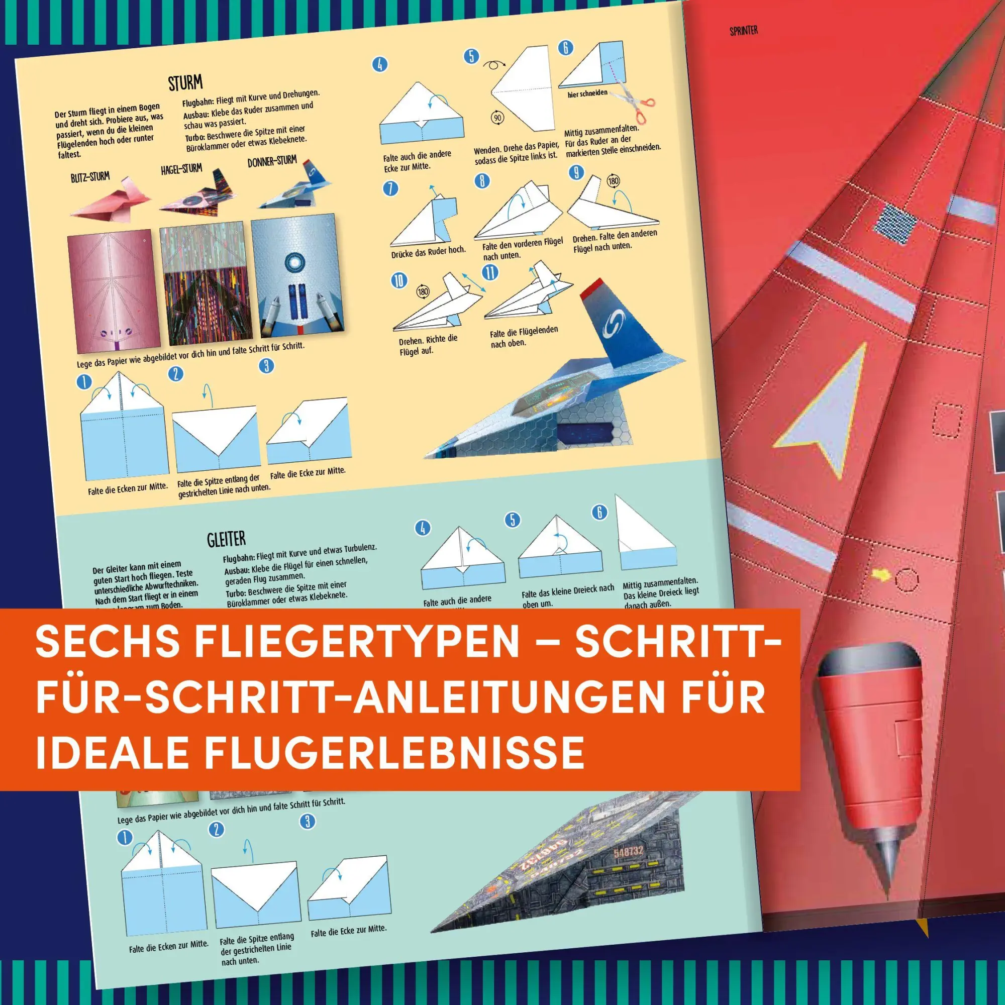 Bild: 9783735892683 | Riesen-Papierflieger | Elizabeth Golding | Taschenbuch | 64 S. | 2026