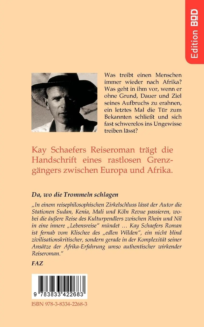 Rückseite: 9783833422683 | Ruhe in der Rastlosigkeit | Reiseroman | Kay Schaefer | Taschenbuch