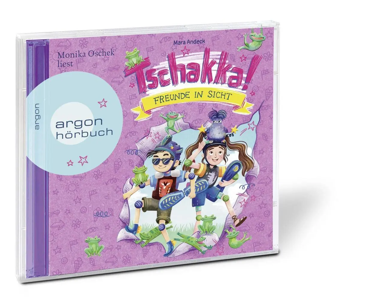 Bild: 9783839842683 | Tschakka! - Freunde in Sicht, 2 Audio-CD | Mara Andeck | Audio-CD