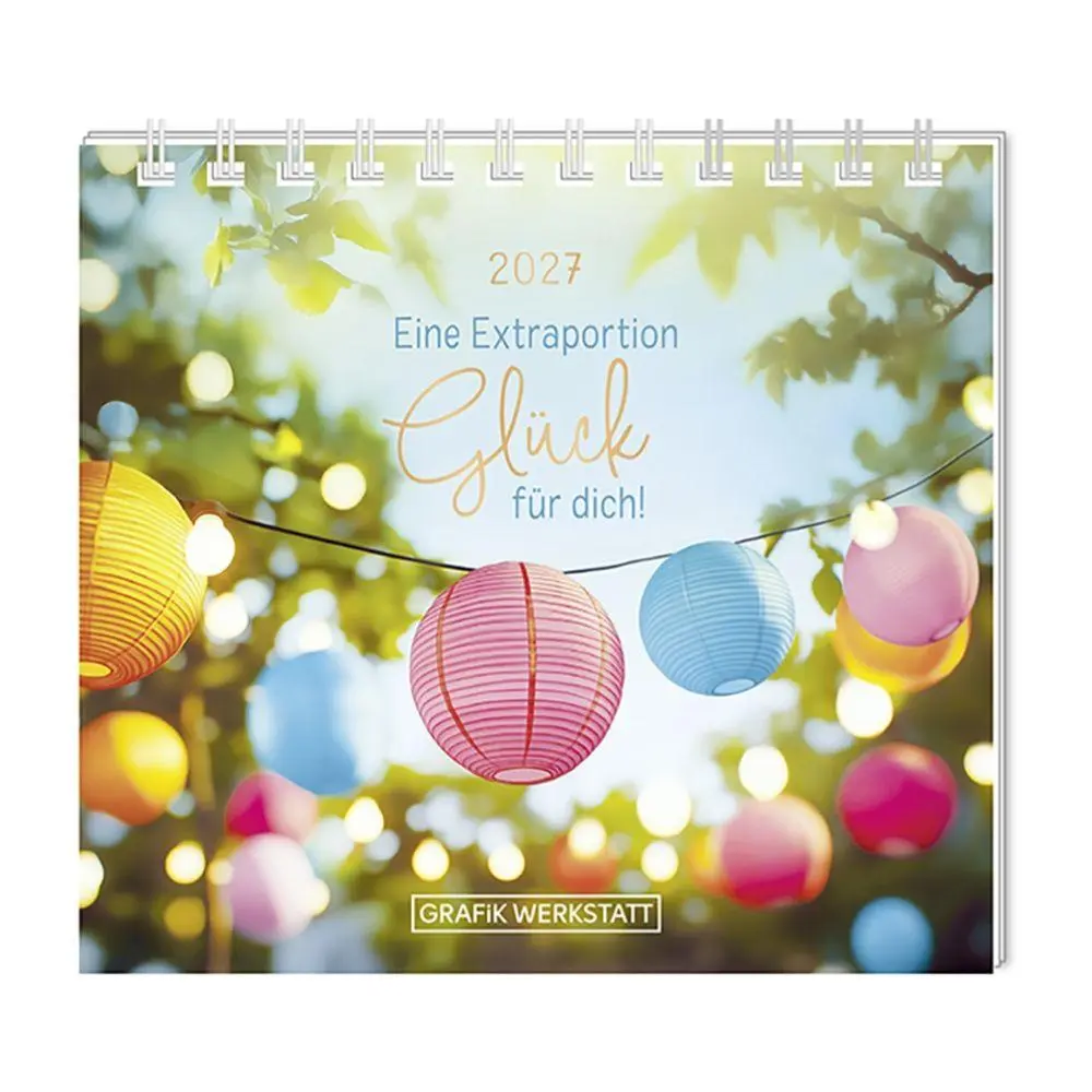 Cover: 9783986362683 | Mini-Kalender 2027 Eine Extraportion Glück für dich! | Mini-Kalender