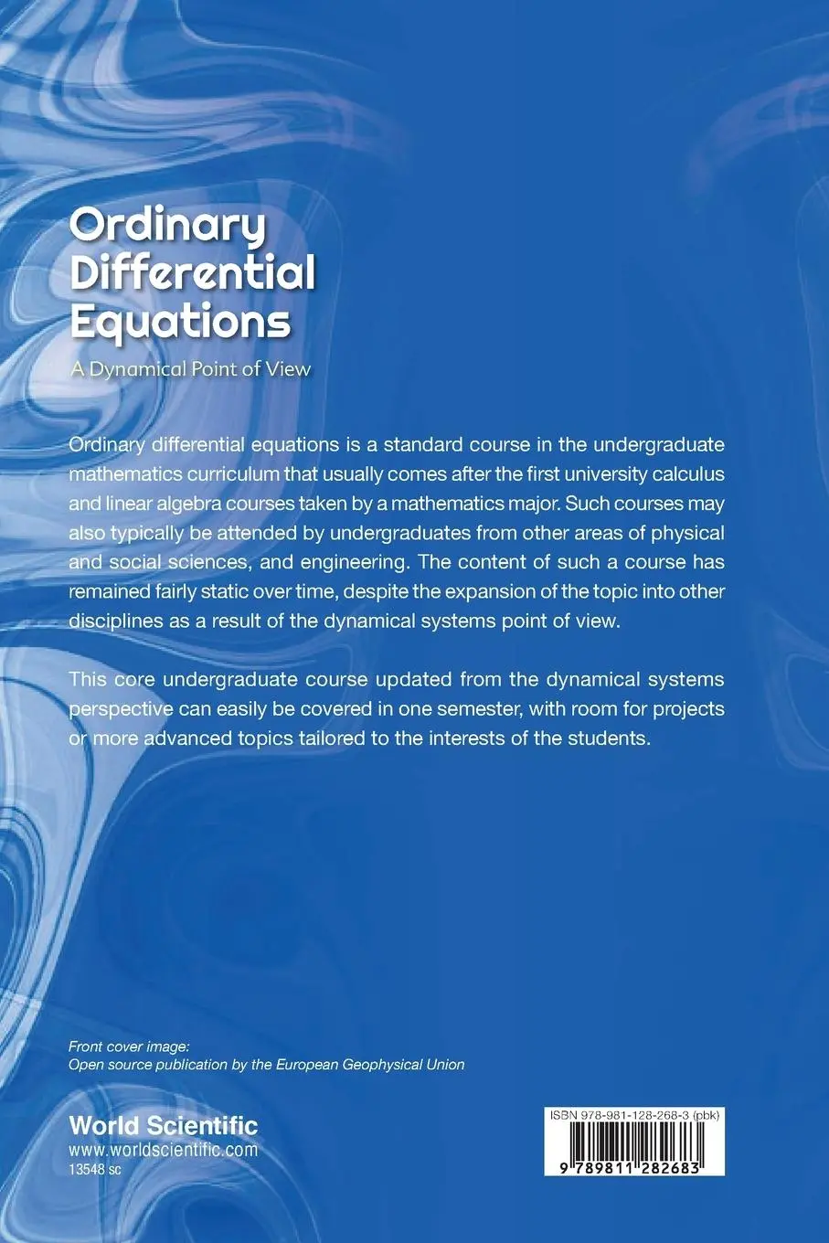 Rückseite: 9789811282683 | ORDINARY DIFFERENTIAL EQUATIONS | A DYNAMICAL POINT OF VIEW | Wiggins