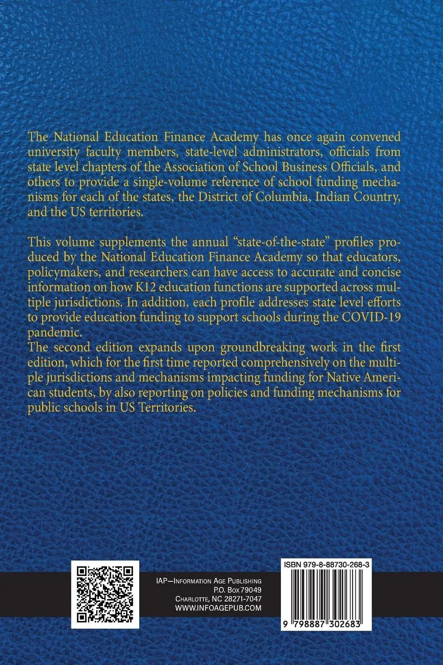 Rückseite: 9798887302683 | Funding Public Schools in the United States, Indian Country, and US...