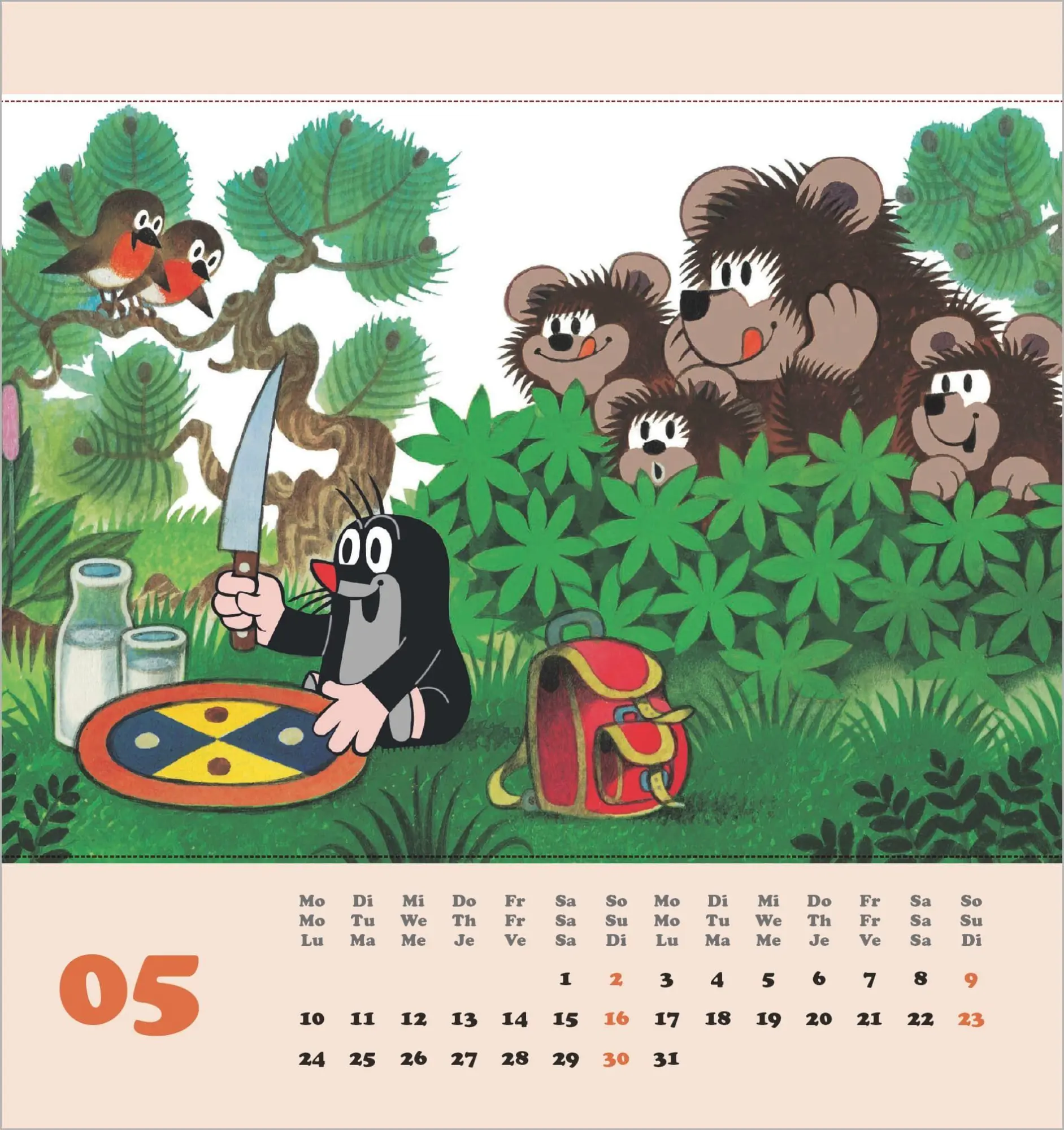 Bild: 4069095012783 | Der kleine Maulwurf 2027 | Neumann Verlage GmbH &amp; Co KG | Kalender