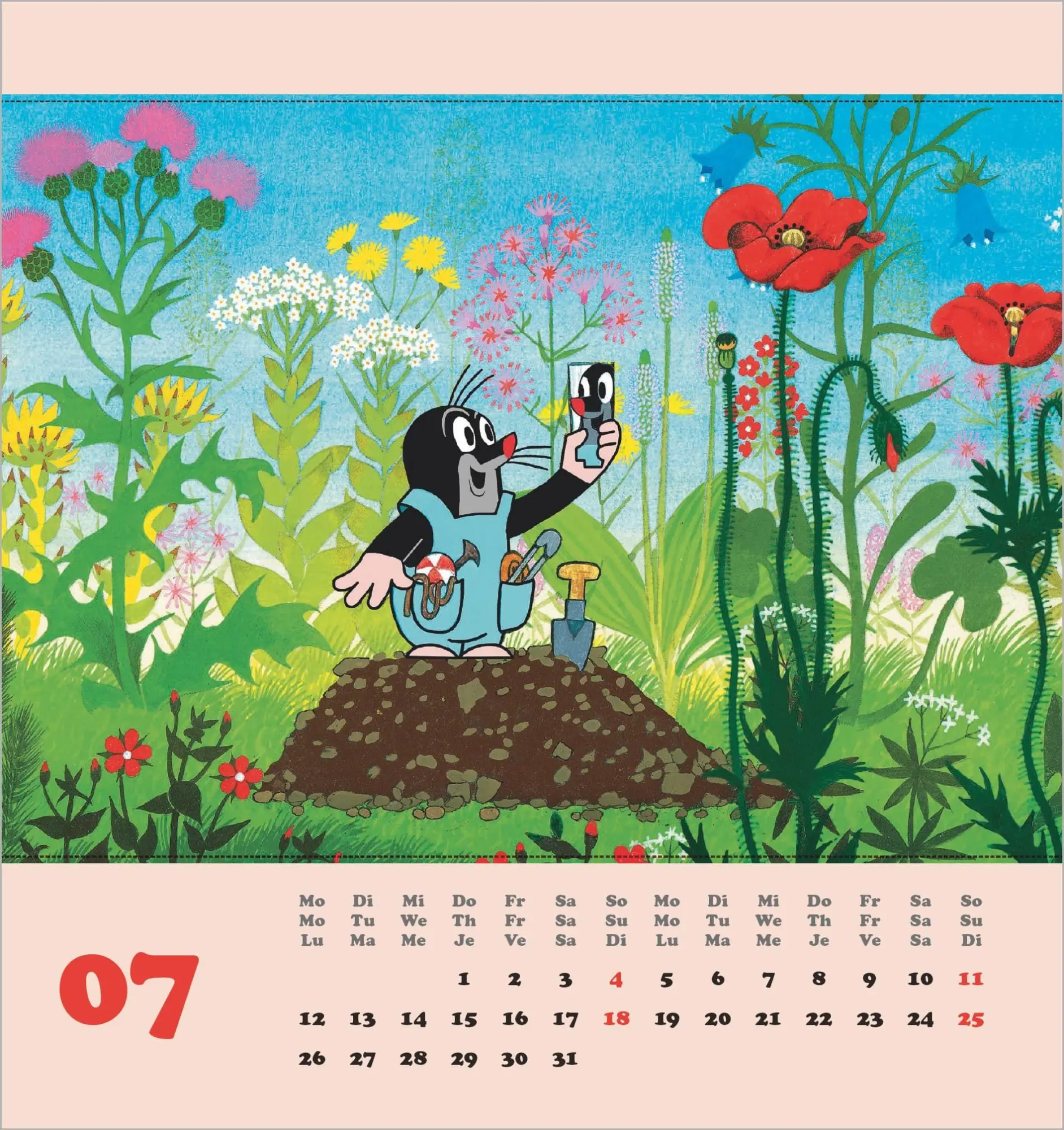 Bild: 4069095012783 | Der kleine Maulwurf 2027 | Neumann Verlage GmbH &amp; Co KG | Kalender