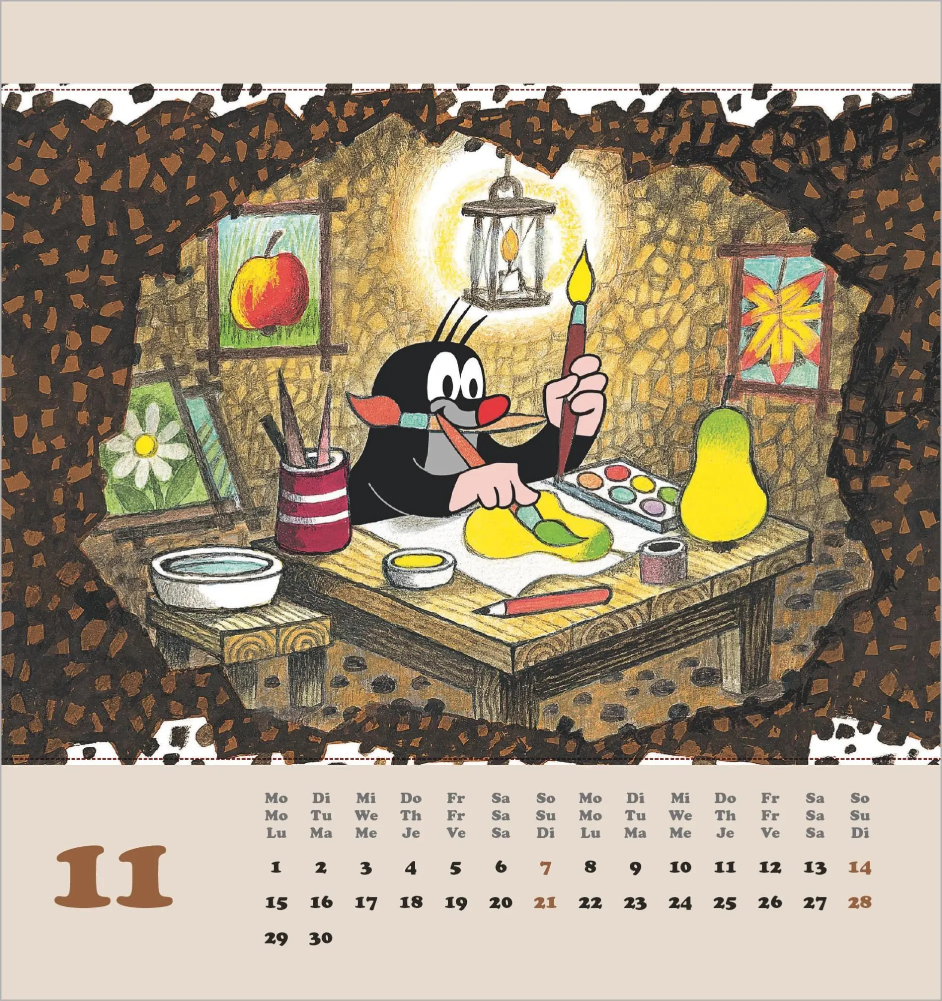 Bild: 4069095012783 | Der kleine Maulwurf 2027 | Neumann Verlage GmbH &amp; Co KG | Kalender