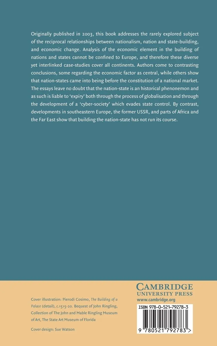 Rückseite: 9780521792783 | Nation, State and the Economy in History | Alice Teichova (u. a.)