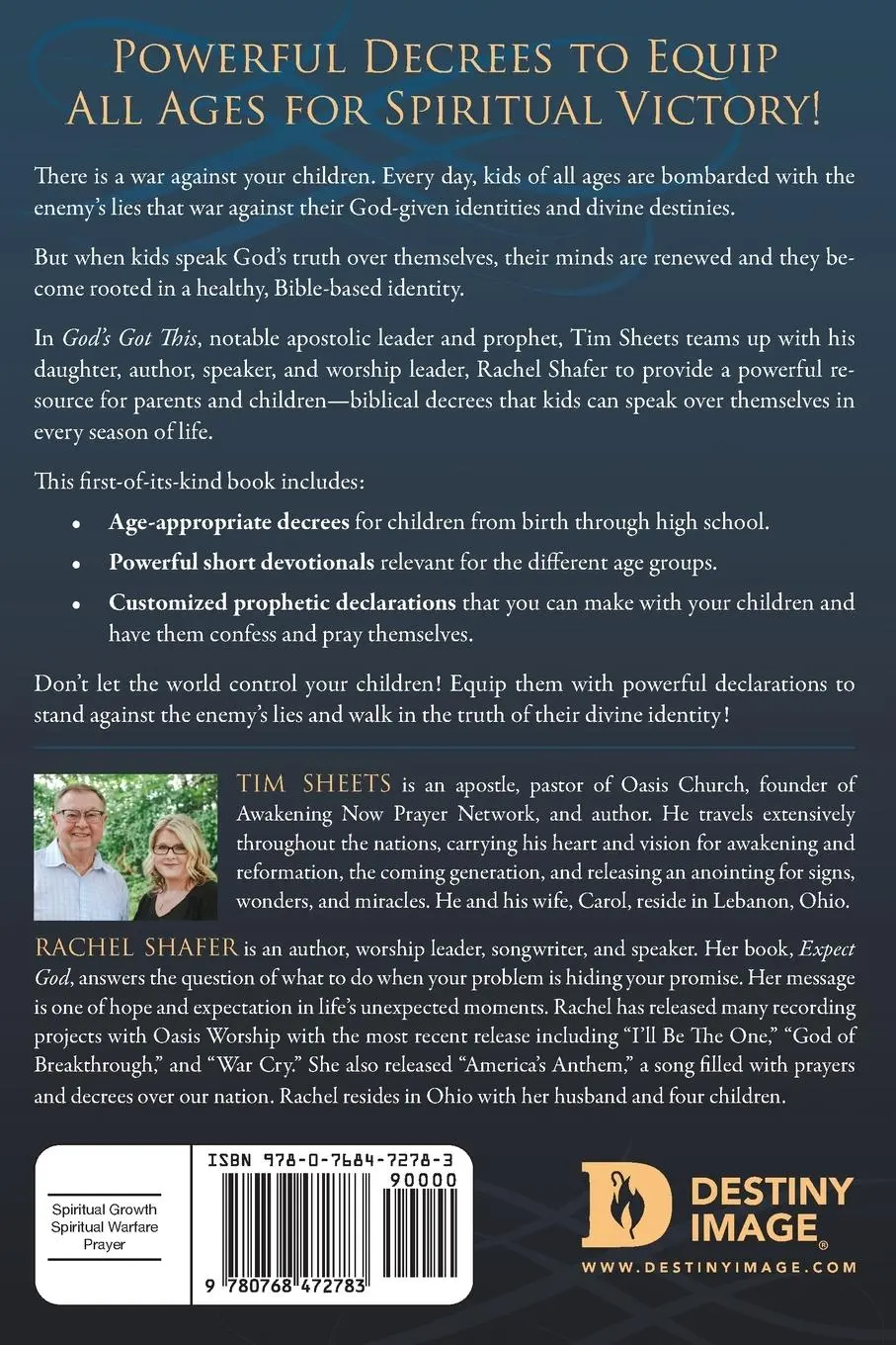 Rückseite: 9780768472783 | God's Got This | Tim Sheets (u. a.) | Taschenbuch | Englisch | 2023