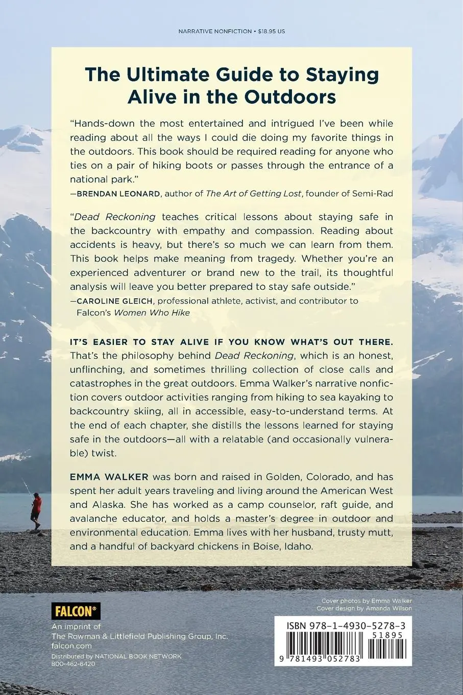 Rückseite: 9781493052783 | Dead Reckoning | Learning from Accidents in the Outdoors | Emma Walker