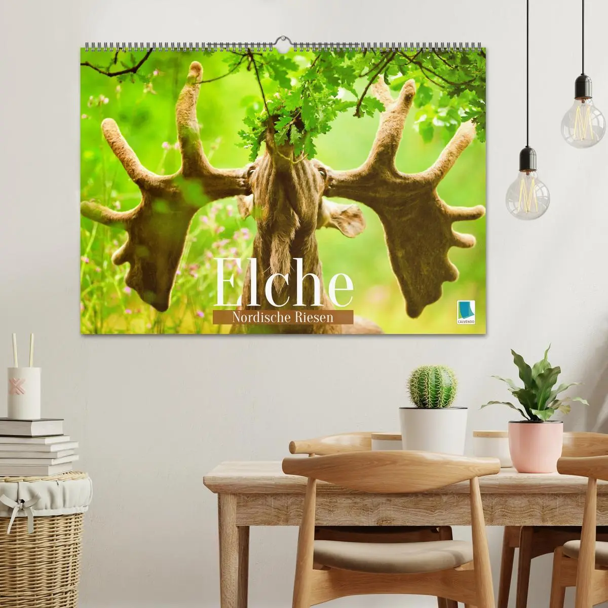 Bild: 9783457382783 | Elche: Nordische Riesen (Wandkalender 2026 DIN A2 quer), CALVENDO...