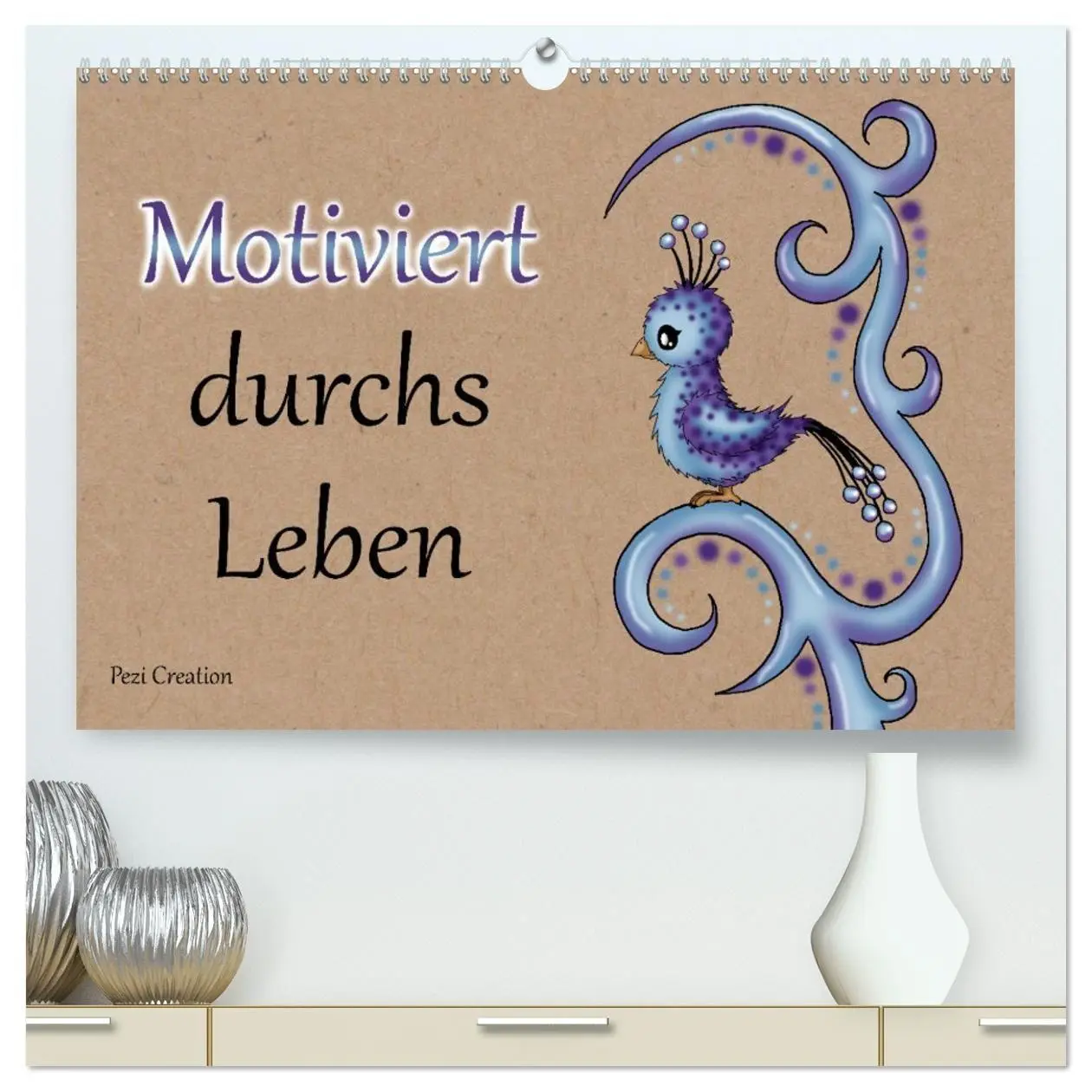 Cover: 9783457452783 | Motiviert durchs Leben (hochwertiger Premium Wandkalender 2026 DIN...