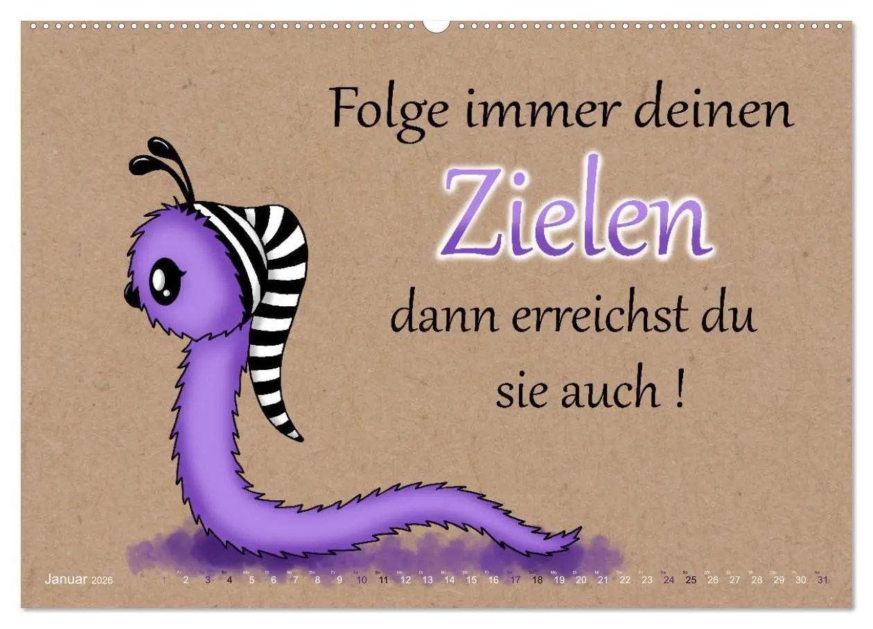 Bild: 9783457452783 | Motiviert durchs Leben (hochwertiger Premium Wandkalender 2026 DIN...