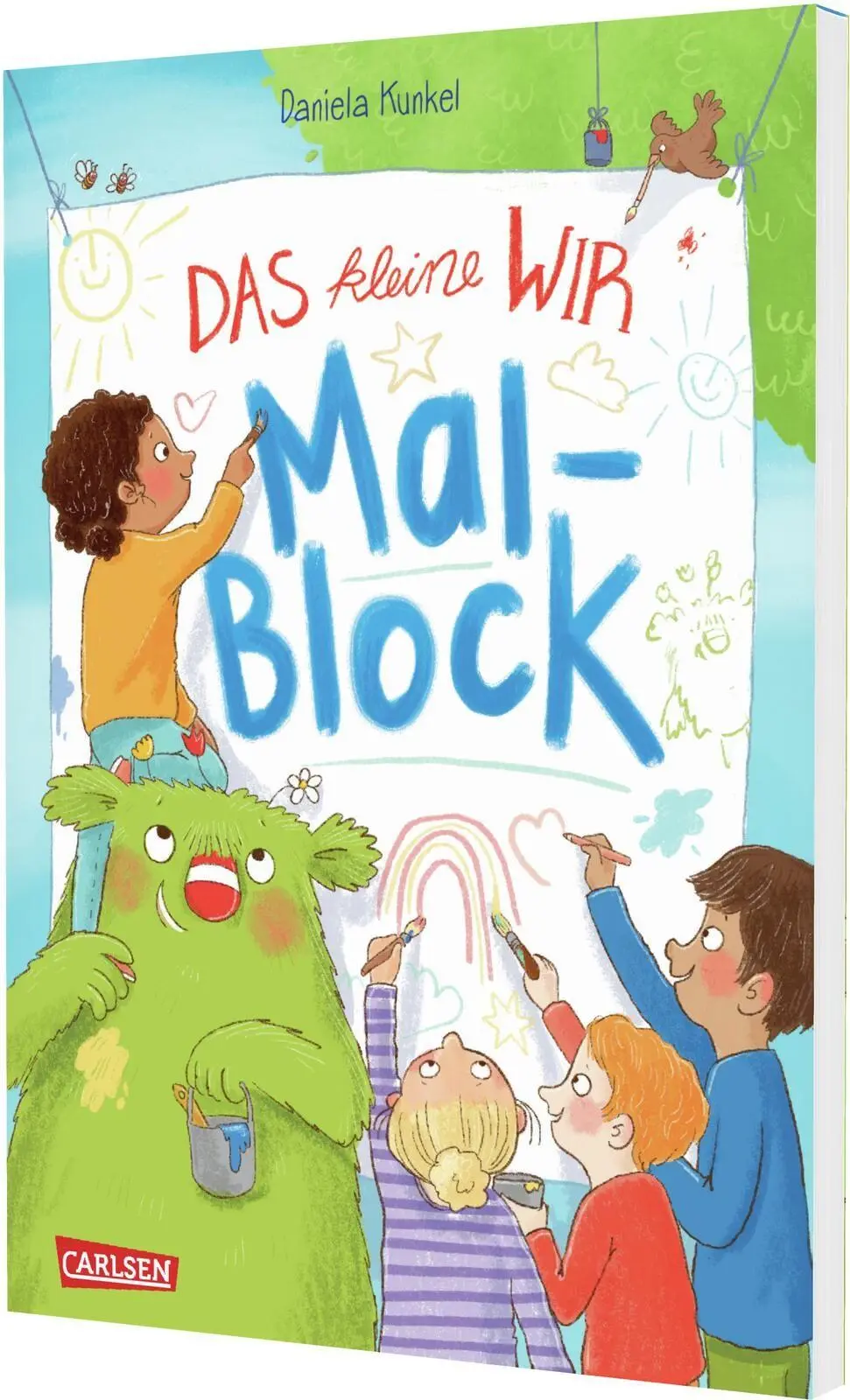 Cover: 9783551192783 | Das kleine WIR: Malblock | Daniela Kunkel | Taschenbuch | 96 S. | 2026