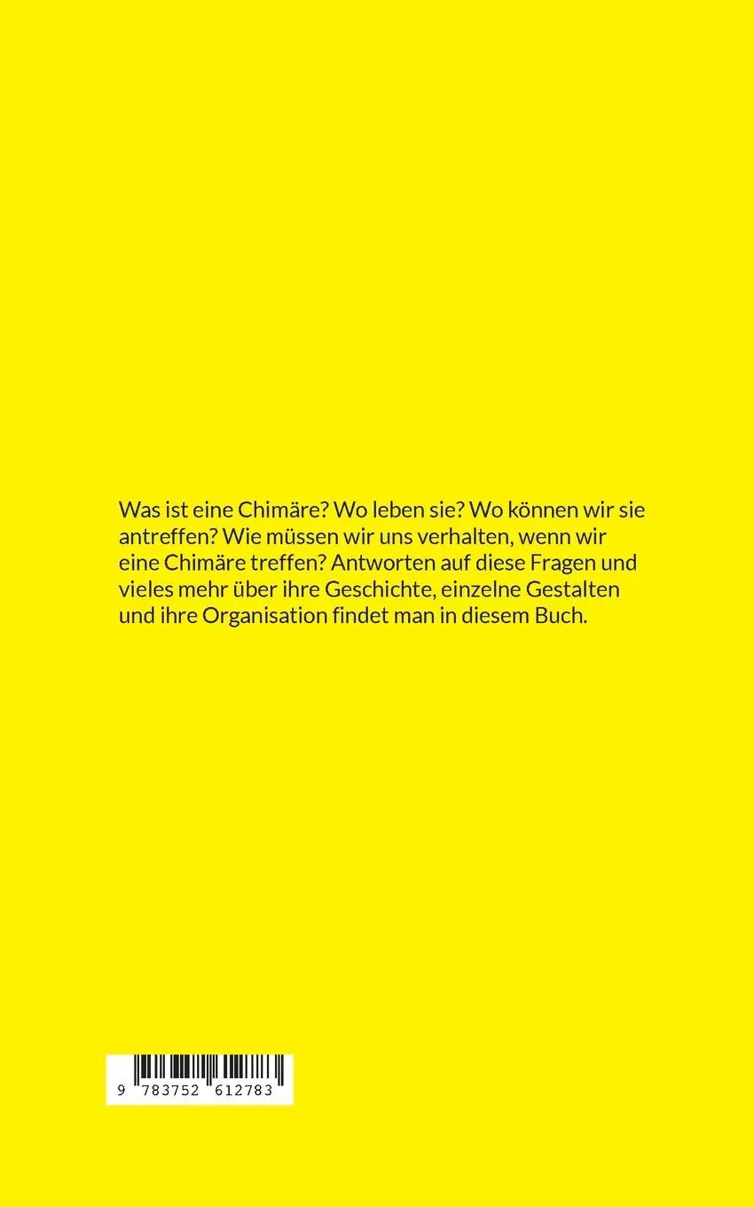 Rückseite: 9783752612783 | Chimären | Was Menschen bisher nicht wussten | Ute-Marion Wilkesmann