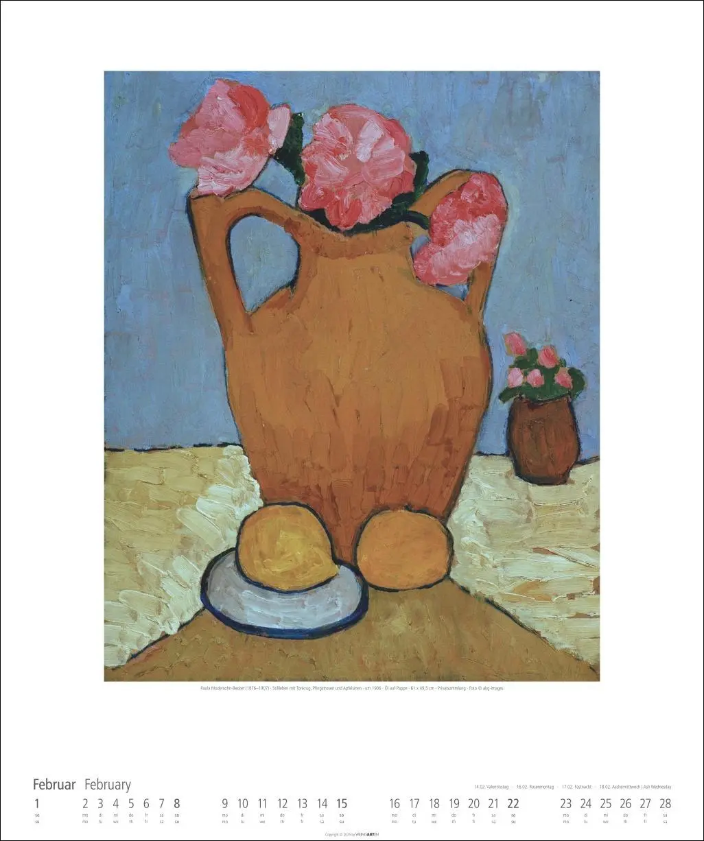 Bild: 9783839902783 | Paula Modersohn-Becker Kalender 2026 | Paula Modersohn-Becker | 14 S.
