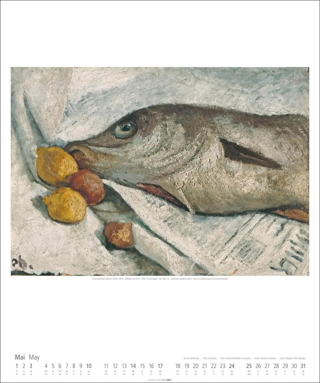 Bild: 9783839902783 | Paula Modersohn-Becker Kalender 2026 | Paula Modersohn-Becker | 14 S.
